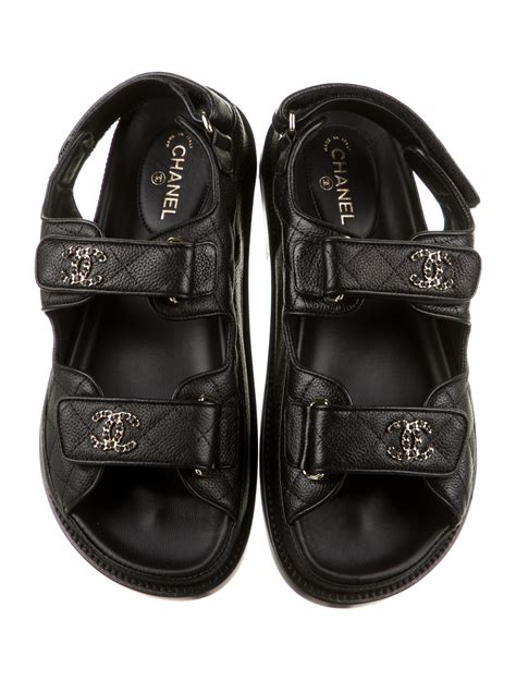 Chanel Cc Interlocking Sandals 